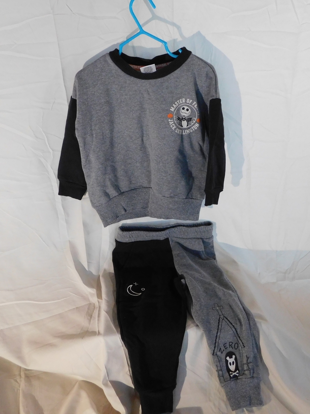 Disney Grey and Black Kids Sweatshirt & Joggers Set